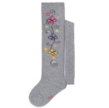 Weri Spezials Детские колготки Sprig Silver ART.WERI-0247 Высококачественные детские хлопковые колготки для девочек