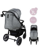 MoMI MIYA Art.WOSP00032 Grey stroller