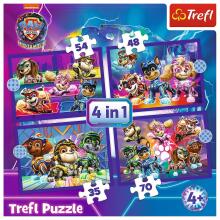 I-Toys Paw Patrol Art.T-0659 Pužļu komplekts 4 in 1 Ķepa Patruļa