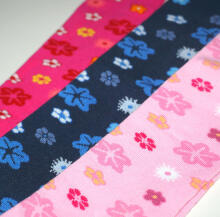 Weri Spezials Bērnu Zeķubikses Daisies Pink ART.WERI-3837 Augstas kvalitātes bērnu kokvilnas Zeķubikses meitenēm