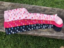 Weri Spezials Детские колготки  Daisies Navy ART.WERI-3853 Высококачественные детские хлопковые колготки для девочек