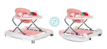 SunBaby Art.B01.022.1.2 Pink Grey Staigulis ar šūpošanas funkciju AUTO