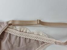 La Bebe™ Lingerie Cotton Art.154280 Beige Pirms/Pēc dzemdības regulējamas biksītes