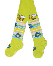 Weri Spezials Bērnu Zeķubikses Little Bee Lime Green ART.SW-1794 Augstas kvalitātes bērnu kokvilnas Zeķubikses meitenēm