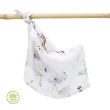 Makaszka Muslin Wipe Art.ACS48SAWA008 Sawanna Высококачественная муслиновая пелёнка из бамбука, 4 шт. (35x35 см)
