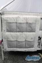 Ankras Baletnica Art.BAL000057 Grey Cot pocket for small items (60x60 cm)