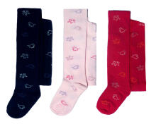 Weri Spezials Children's Tights Zoo Ruby ART.SW-1857 High quality children's cotton tights for gilrs