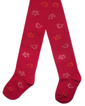 Weri Spezials Children's Tights Zoo Ruby ART.SW-1857 High quality children's cotton tights for gilrs