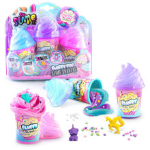 Slime DIY Pūkainās gļotas, 3-paka