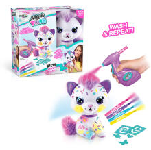 Style 4 Ever игровой набор мягкая игрушка с аэрографом Котенок 25, см