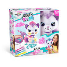 Style 4 Ever игровой набор мягкая игрушка с аэрографом Котенок 25, см