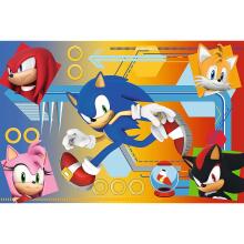 TREFL SONIC Пазл Соник, 60 шт.