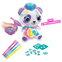 Style 4 Ever plush with airbrush Panda, 25 cm