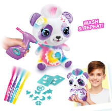 Style 4 Ever plush with airbrush Panda, 25 cm