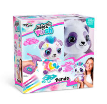 Style 4 Ever plush with airbrush Panda, 25 cm