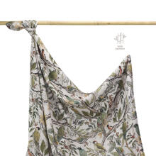 Makaszka Bamboo Swaddle Art.154639 Высококачественная муслиновая пелёнка из бамбука, (100x120 см)