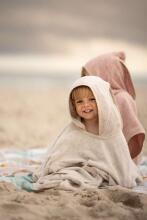 Makaszka Bamboo Poncho Art.154677 Bērnu dvielis-pončo ar kapuci no orgāniskas kokvilnas