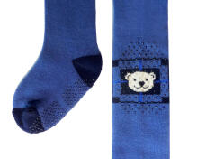Weri Spezials Bērnu Zeķubikses Little Bear Jeans ART.SW-1742 Augstas kvalitātes siltas plīša Neslīdošas bērnu kokvilnas Zeķubikses zēniem