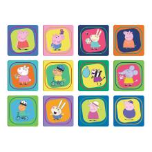 TREFL PEPPA PIG Puzles komplekts Peppa Pig 30 gab + 48 gab + 24 memo