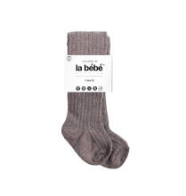 La Bebe™ Nursing Eco Taupe Organic Cotton Tights Art.154798 Детские колготки из экологически чистого органического хлопка