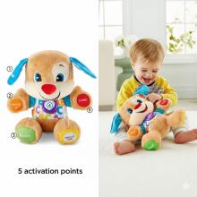 Fisher Price Laugh And Learn Latvian Puppy Art. DLM25 Gudrais interaktīvais kucēns/suns (latv.val.)