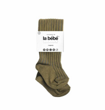 La Bebe™ Nursing Eco Organic Cotton Tights Art.154800 Knaki Laste sukkpüksid on valmistatud keskkonnasõbralikust orgaanilisest puuvillast.
