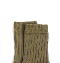 La Bebe™ Nursing Eco Organic Cotton Socks Art.154802 Khaki Bērnu zeķes no organiskās kokvilnas