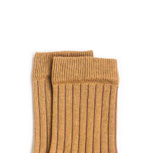La Bebe™ Nursing Eco Organic Cotton Socks Art.154803 Camel Bērnu zeķes no organiskās kokvilnas