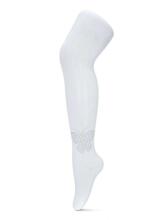 BeSnazzy Cotton Tights Ra-54 Kokvilnas zeķubikses meitenēm ar mirdzošiem akmeņiem