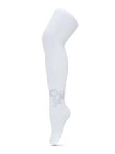 BeSnazzy Cotton Tights Ra-54 Kokvilnas zeķubikses meitenēm ar mirdzošiem akmeņiem