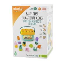 Akuku Baby First Block Art.A0459 Spainītis ar klučiem