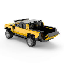"RASTAR 1:30 saliekams automaš?nas modelis ""Hummer EV"", sortiments, oranžs/dzeltens, 454 da?as, 93700"