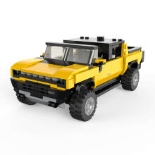 "RASTAR 1:30 saliekams automaš?nas modelis ""Hummer EV"", sortiments, oranžs/dzeltens, 454 da?as, 93700"
