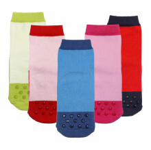 Weri Spezials Children's Non-Slip Socks Little Wonders Pink ART.WERI-0592 High quality children's socks made of cotton with non-slip coating