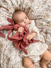 Makaszka Sleep Doudou Bunny Art.155230 Spicy Mustard Mягкая тряпочка для сна Зайчик