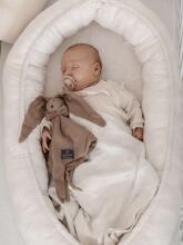 Makaszka Sleep Doudou Bunny Art.155231  Mīksta miega lupatiņa Zaķis no kokvilnas muslīna