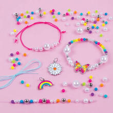 MAKE IT REAL DIY Jewelry set Rainbow treasure bracelets