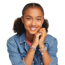 MAKE IT REAL DIY Jewelry set Rainbow treasure bracelets
