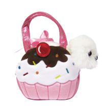 AURORA Fancy Pals Plīša sunītis keksiņu somiņā 20 cm