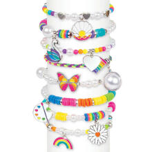 MAKE IT REAL DIY Jewelry set Rainbows and pearls