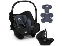 Lionelo Astrid Art.155365 Black Grey Bērnu autosēdeklis (0-13 kg)