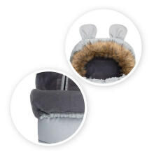 Momi Footmuff Art.AKCE00034 Gray