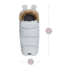 Momi Footmuff Art.AKCE00034 Gray