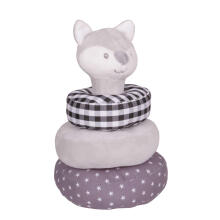 MILLI gredzenveida tornis jenga Lapsa 18cm, YT19511/18