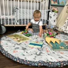 Makaszka Play Mat Art.155521  Многофункциональный коврик для игрушек и отдыха