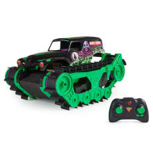 MONSTER JAM RC transportlīdzeklis "Grave Digger Trax", 6067880
