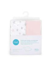 Ceba Baby Changing Mat Cover Art.155685 Candy Pink Stars Pārtinamā galda pārklājs (70x50cm)