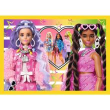 TREFL BARBIE Pužļu komplekts 4in1