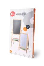 Bo Wooden Easel Art.155972 Koka Tāfele, abpusēja zīmēšanas tāfele