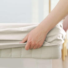 La Bebe™ Eco Cotton Art.156026 Jersey eco thick cotton sheet 60x120cm